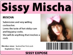 Just a sissy
