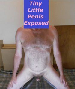 Peewee’s Tiny Dick Publicly Exposed