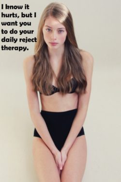 Loser rejection therapy required for dumped tiny dick losers and pussy free hand fuckers
