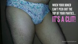 It’s a clit bitch!