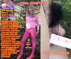 This sissy slut loves it when women ridicule her micro cock! One woman said it’s not just  ...