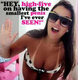 High-Five on Having the Smallest Penis Ever