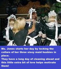 Three Little Sissy Maids