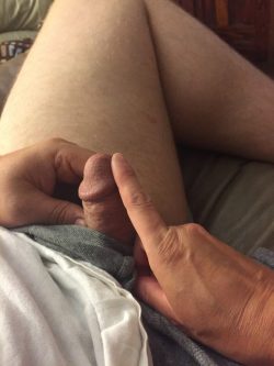 Dick compared to my wife’s finger