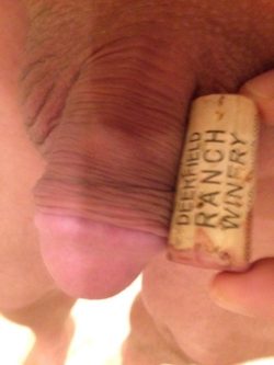 Your dick is barely bigger than a cork? smh