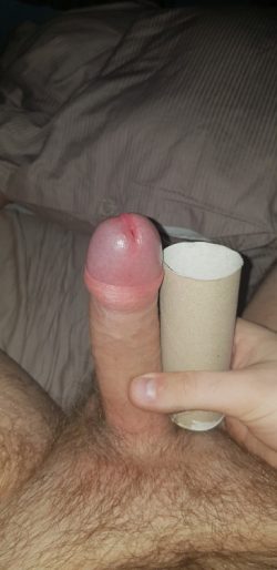 Rate my penis! Let’s see here: Raging hard and barely an inch…