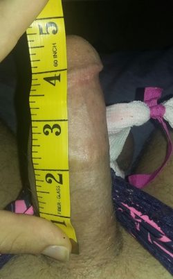 The quest for 5 inches! Closest measurement yet!
