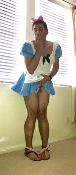 When you realize that you truly have become a sissy beta boi