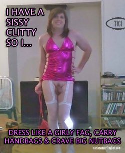 Having a sissy clitty comes with perks!