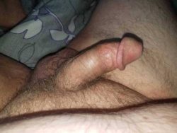 Semi hard, how does it compare to your average black cock