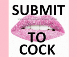Sissy Must Submit to Cock Hypnosis (GIF)