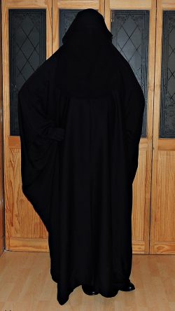 Overhead Saudi Abaya