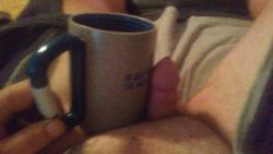 Coffee makes my small dick hard