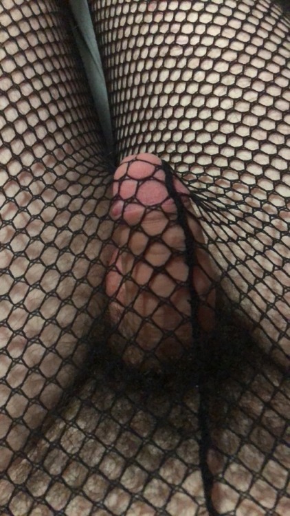 Sissy clit in pantyhose… right where it belongs clit…