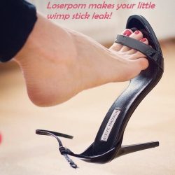 So not only does this trigger me but I love those heels!