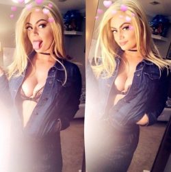 Dominant busty blonde femdom princess