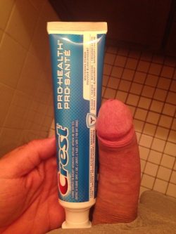 Toothpaste Cock Comparison
