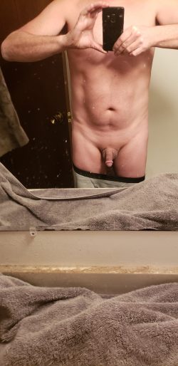 Little dick in the mirror