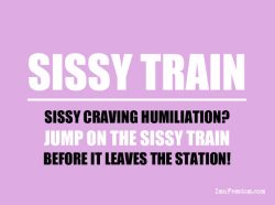 Sissy Humiliation Train