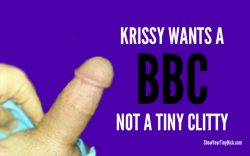 Krissy Wants a BBC