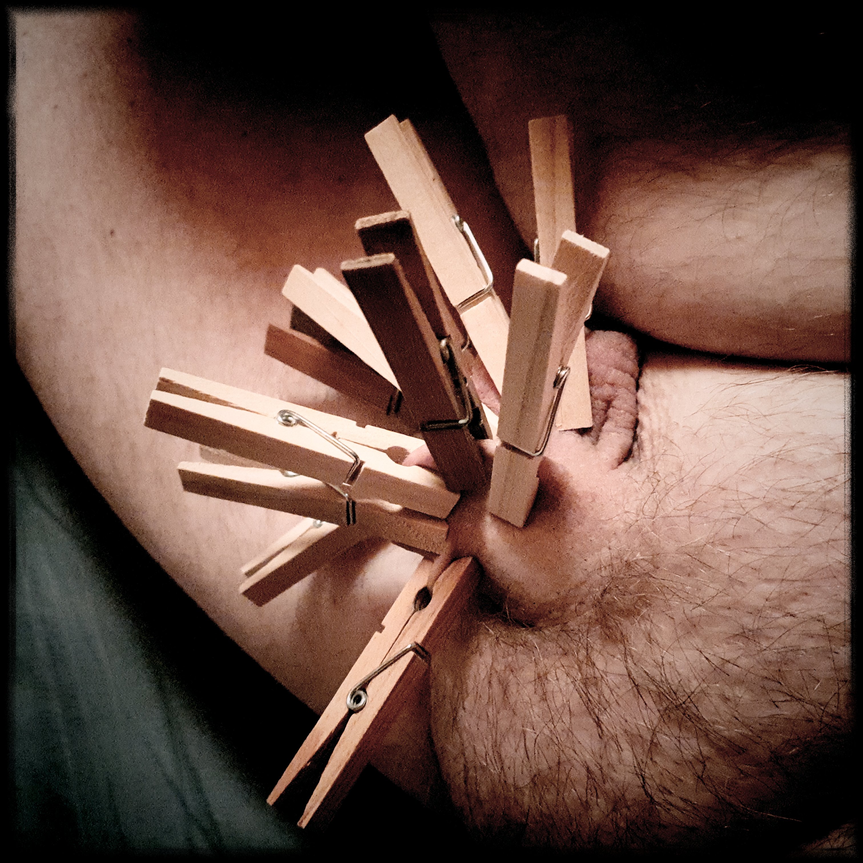 Clothspin on penis - 🧡 Clothespins on cock - 10 Pics xHamster.