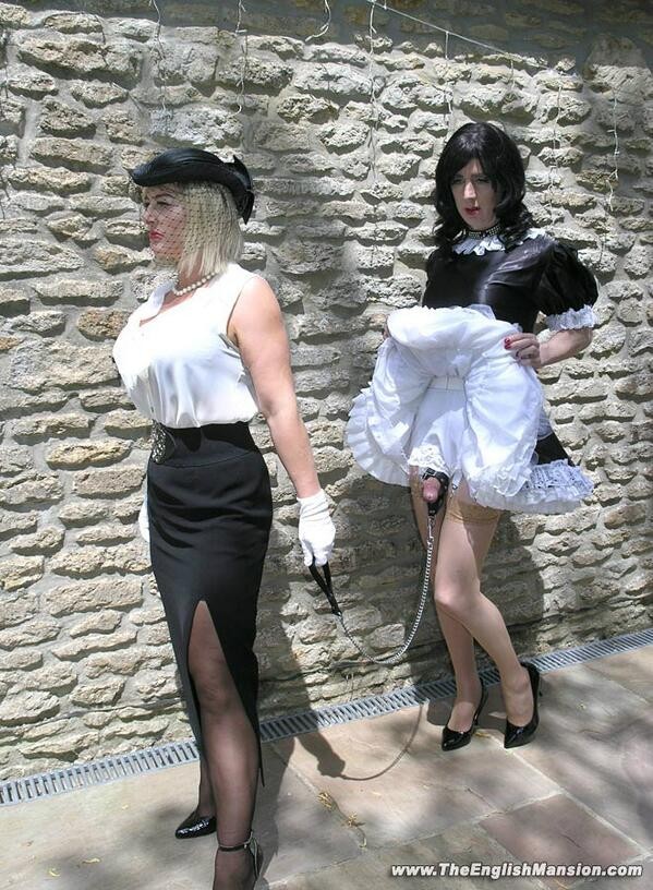 Crossdresser bdsm outdoor uncensored