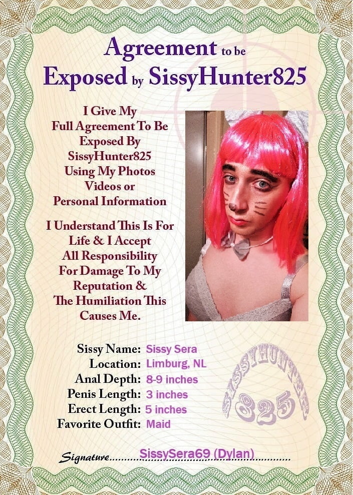 Exposed Sissy Faggots