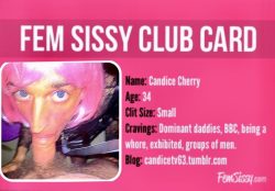 Candice is a French Sissy Slut