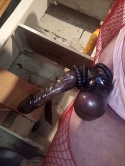 as it turns out my baby dick isn’t long enough to work in a cock sleeve