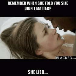 She Lied.