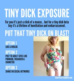 tiny sissy dick