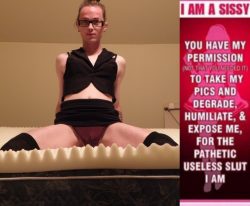 Sissy Alice wants to be exposed