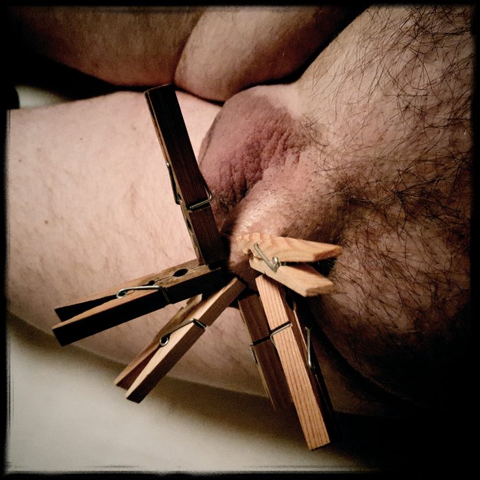 Clothespins punishment