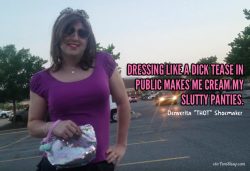 Denver creams her panties in public