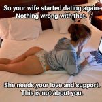Wife Dating Porn - When your wife starts dating again - Freakden