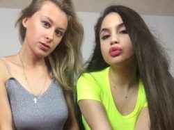 Two bratty college girls dominating cash pigs