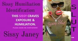 Sissy Janey Loves Humiliation