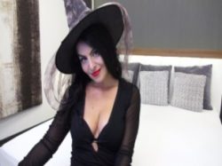 Bitchy Witch humiliating loser cocklettes on webcam