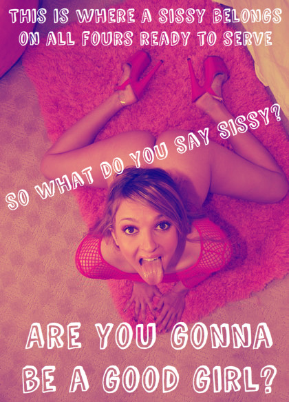 Good sissy girl caption - Freakden