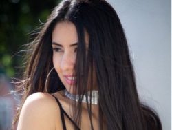 Hot Hispanic princess mocks micro cocks on cam