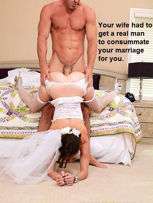 Wife had to get a real man to consummate the marriage - Freakden