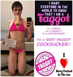 sissy fag exposed