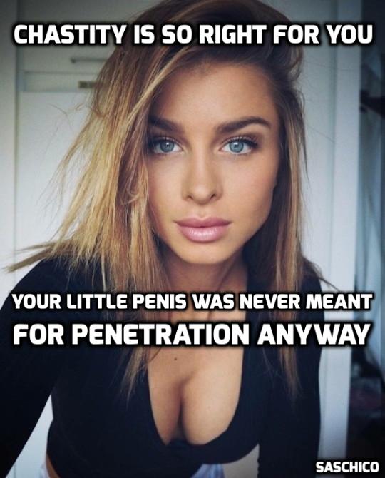 Your small penis isn’t meant for penetration (repin) – This is 100% spot on!