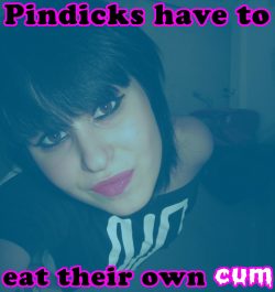 Pindicks have to eat their own cum 03