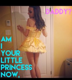 Sissy wants to be a little princess