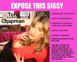 Sissy Tom Chapman aka Tina