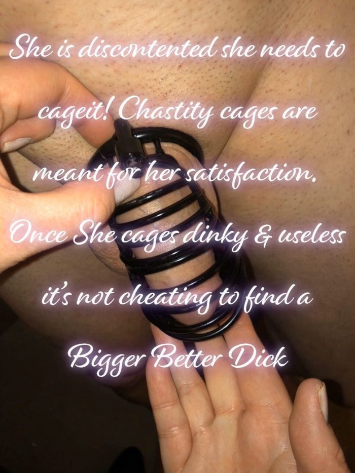 Chastity dump