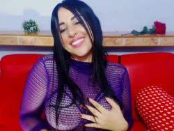 Busty Latina laughs at your tiny dicklette