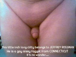 Jeffrey Rossman`s inch long little clitty