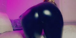 Ass worship in leather has you drooling and mesmerized